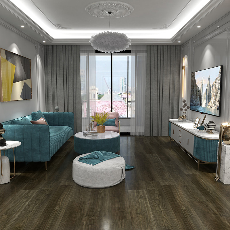 Film décoratif du design de noix